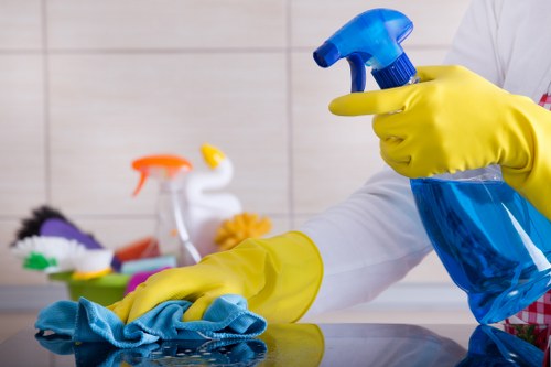 Cleaners Urrey secure payment area with protected checkout features