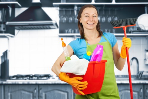 Professional move out cleaning service for a Urrey property ready for handover